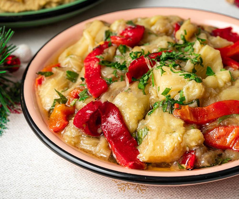 Köz Patlıcan Salatası